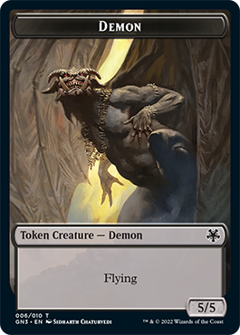Bird Illusion // Demon Double-Sided Token [Game Night: Free-for-All Tokens]