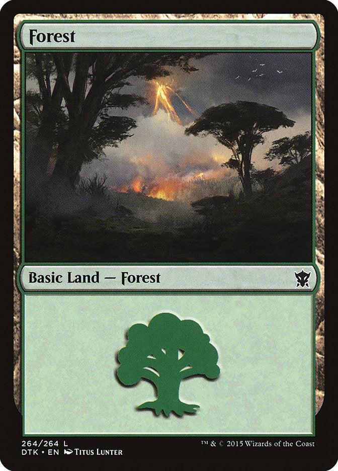 Forêt (#264) [Dragons de Tarkir] 