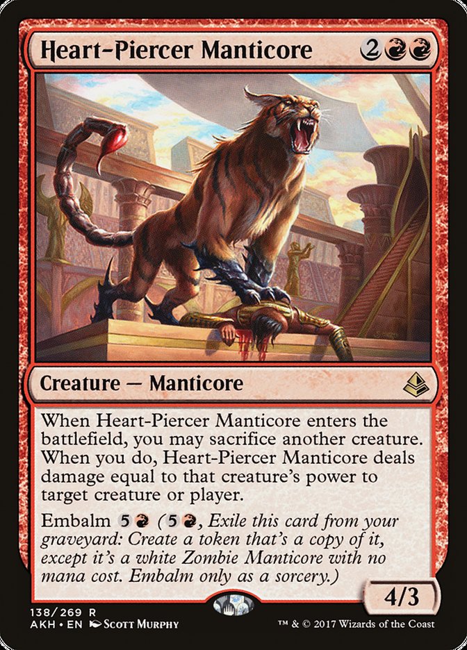 Mantícora perforacorazones [Amonkhet] 