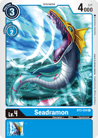 Seadramon [BT2-024] [Lanzamiento de refuerzo Ver.1.5] 