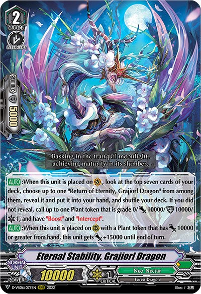 Eternal Stability, Grajiorl Dragon (D-VS06/077EN) [V Clan Collection Vol.6]