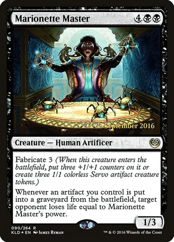 Marionette Master  (Prerelease) [Kaladesh Prerelease Promos]