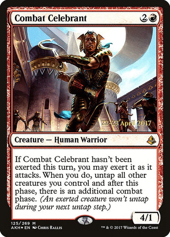 Combat Celebrant  (Prerelease) [Amonkhet Prerelease Promos]