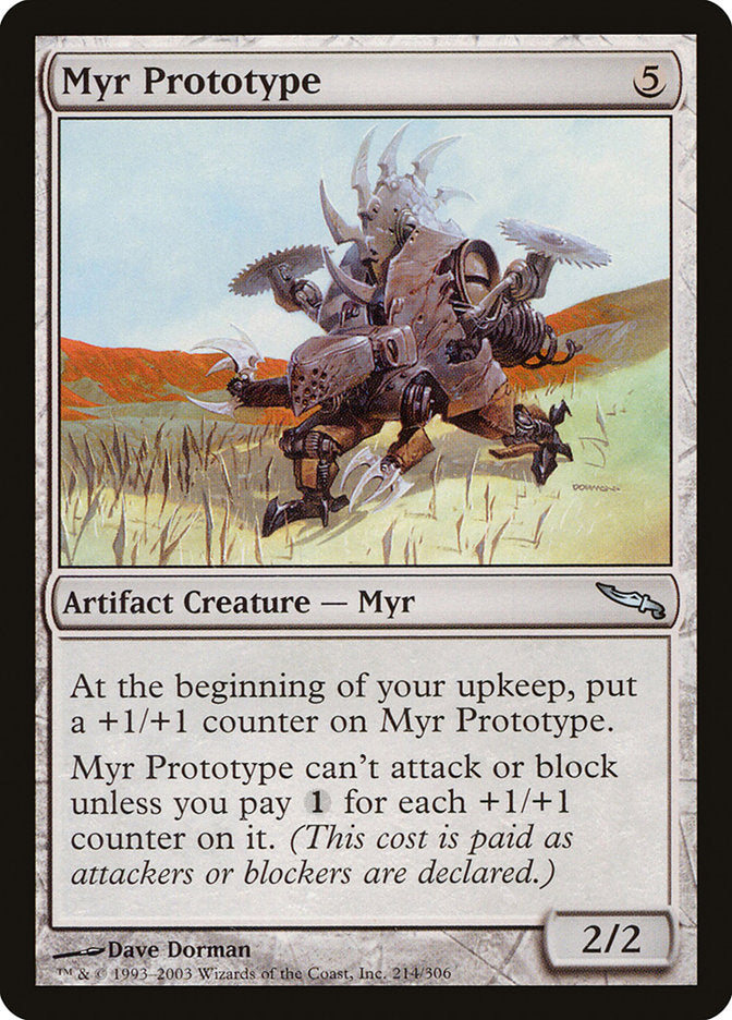 Prototype Myr [Mirrodin] 