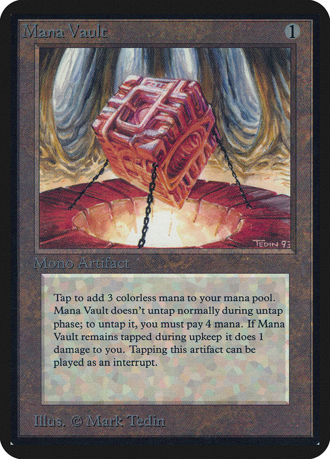 Mana Vault [edición limitada alfa] 