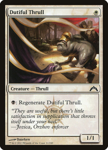 Thrull obediente [Gatecrash] 