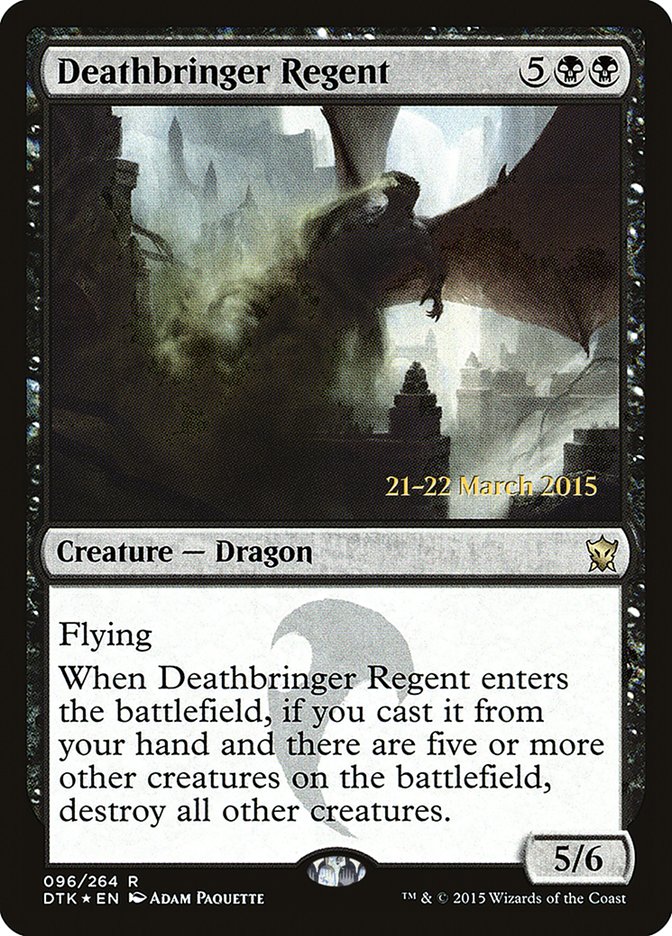 Deathbringer Regent (Prelanzamiento) [Promociones de presentación de Dragons of Tarkir] 