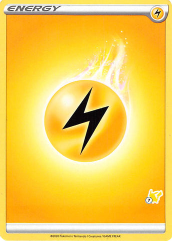 Lightning Energy (Pikachu Stamp #7) [Battle Academy 2022]
