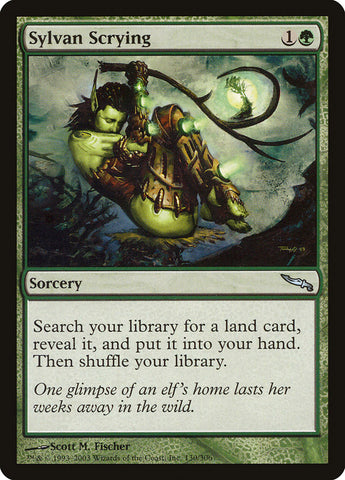 Sylvan Scrying [Mirrodin]