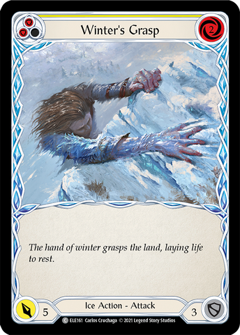 Winter's Grasp (Jaune) [ELE161] 1ère édition Normal 