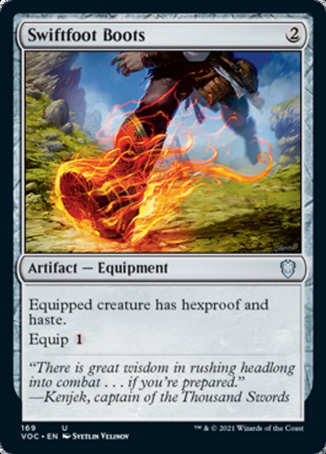 Botas Swiftfoot [Innistrad: Crimson Vow Commander] 