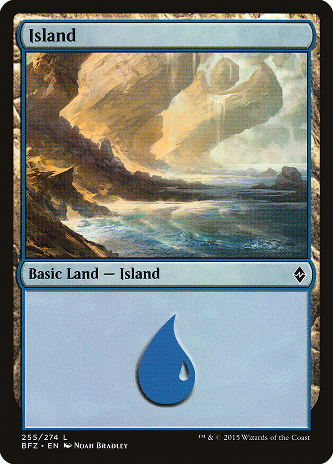 Island (#255a) [Battle for Zendikar]