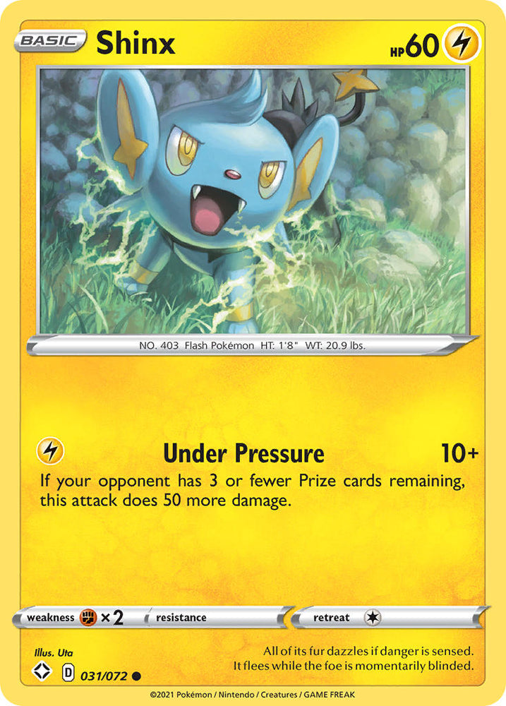 Shinx (031/072) [Espada y escudo: Shining Fates] 