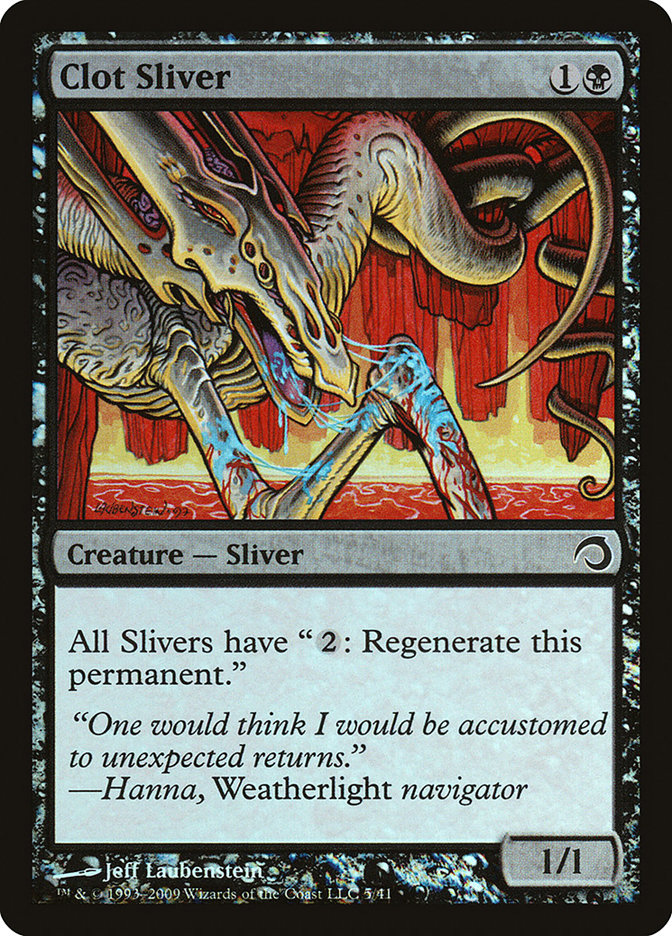 Clot Sliver [Série Premium Deck : Slivers] 