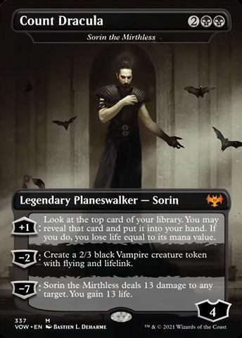 Sorin the Mirthless - Conde Drácula [Innistrad: Crimson Vow] 