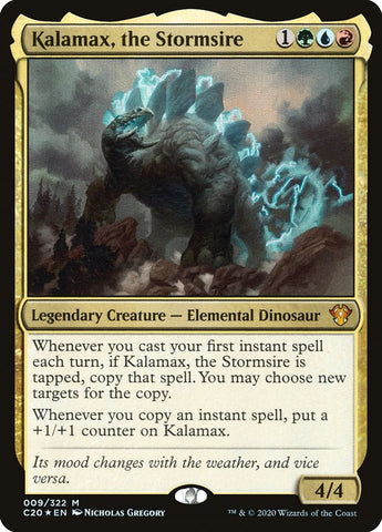 Kalamax, el Stormsire [Comandante 2020] 