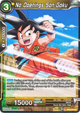 No Openings Son Goku [BT3-090]