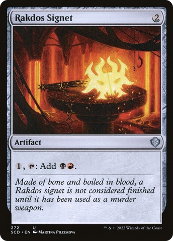 Rakdos Signet [Starter Commander Decks]