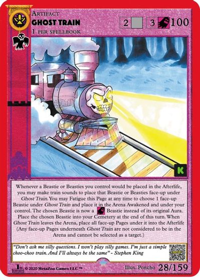 Ghost Train [Cryptid Nation Kickstarter Edition]