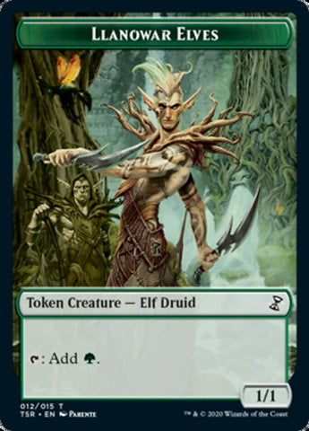 Llanowar Elves [Time Spiral Remastered Tokens]