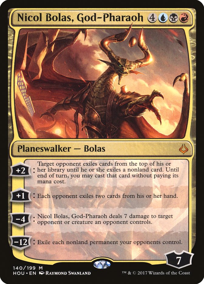 Nicol Bolas, Dios-Faraón [La hora de la devastación] 