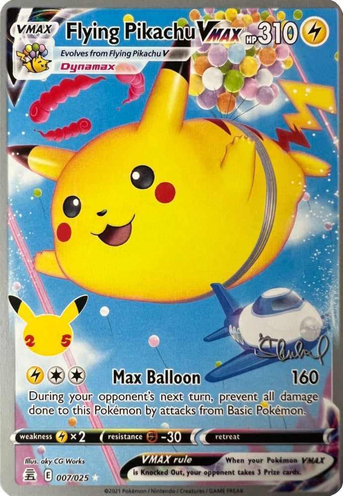 Flying Pikachu VMAX (007/025) (ADP - Ondrej Skubal) [World Championships 2022]