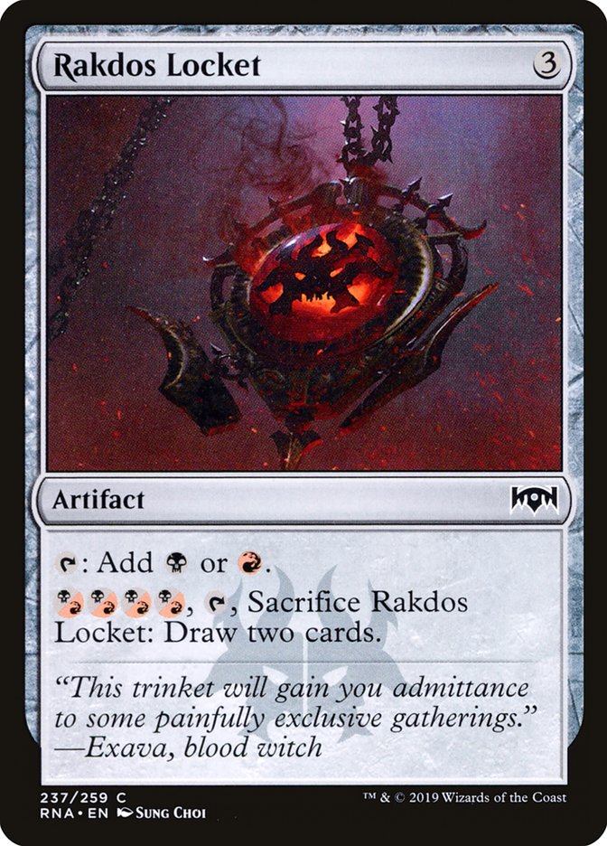 Médaillon de Rakdos [Allégeance de Ravnica]