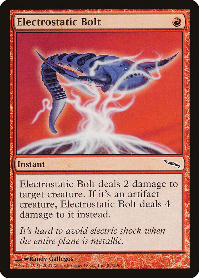 Boulon électrostatique [Mirrodin] 