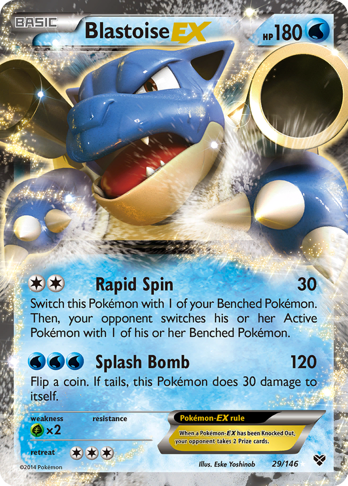 Blastoise EX (29/146) [XY: conjunto básico] 