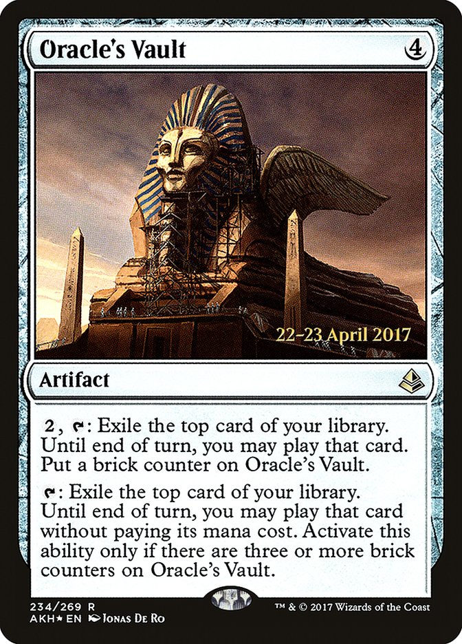 Oracle's Vault [Promotions d'Avant-première Amonkhet] 