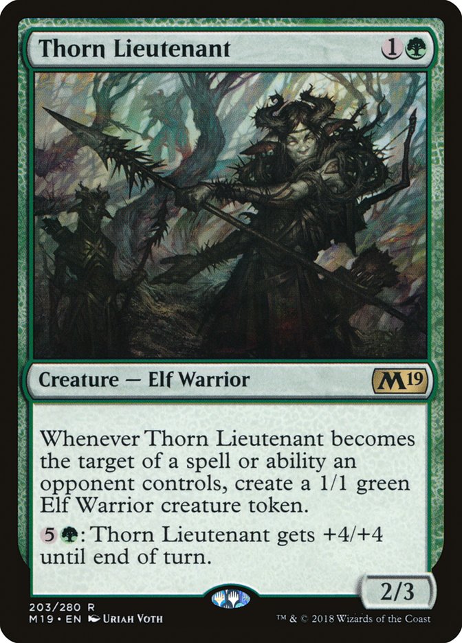 Teniente Thorn [Core Set 2019] 