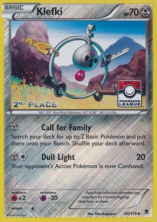 Klefki (66/119) (Promoción de liga, segundo lugar) [XY: Phantom Forces] 