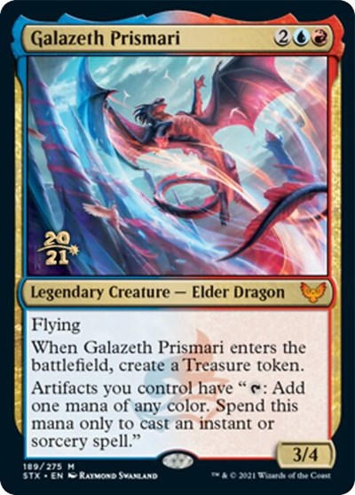 Galazeth Prismari [Promociones preliminares de Strixhaven: School of Mages] 