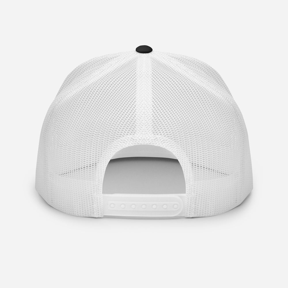 "Card Icon" (White) Trucker Cap