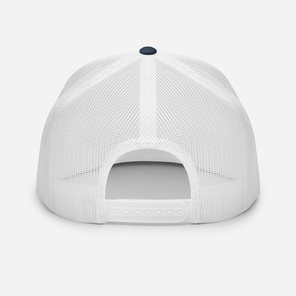 "Card Icon" (White) Trucker Cap