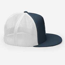 "Card Icon" (White) Trucker Cap