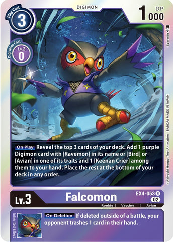 Falcomon [EX4-053] [Alternative Being Booster]