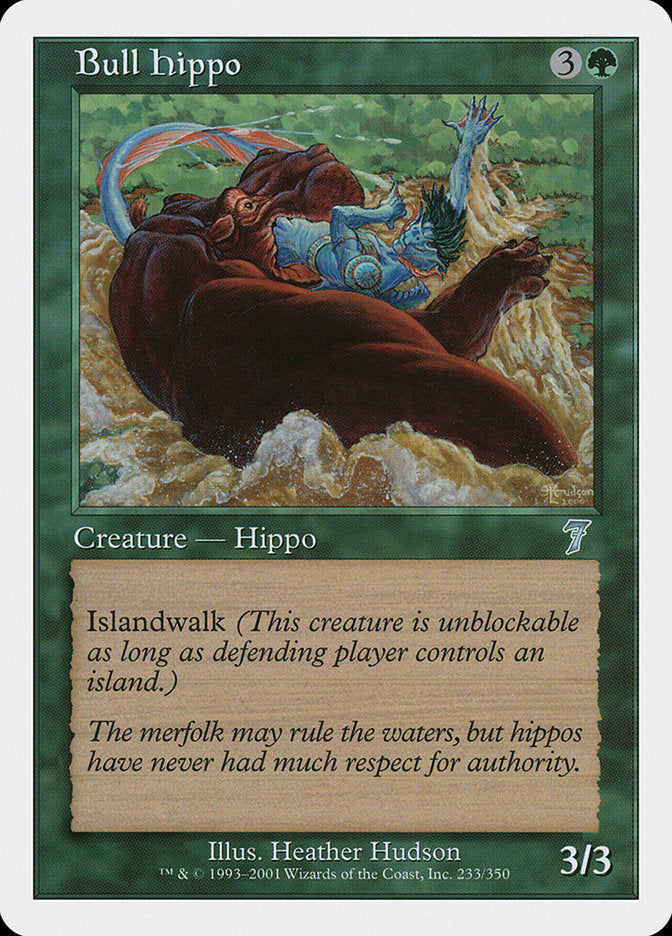Toro hipopótamo [séptima edición] 