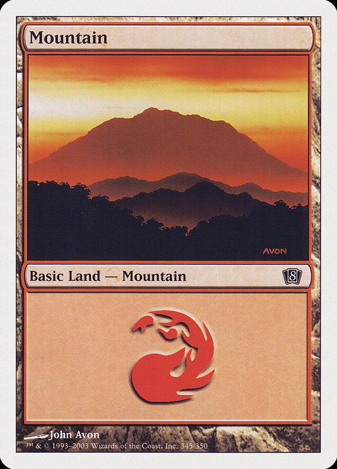 Mountain (#345) [Eighth Edition]
