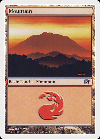 Mountain (#345) [Eighth Edition]