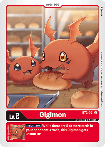 Gigimon [BT2-001] [Lanzamiento de refuerzo Ver.1.5] 