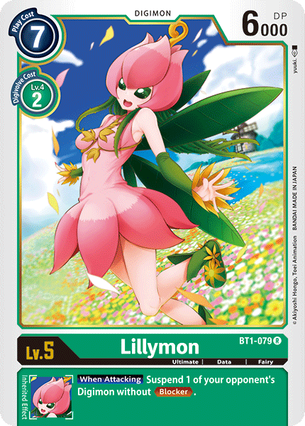 Lillymon [BT1-079] [Lanzamiento de refuerzo Ver.1.0] 