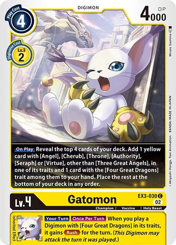 Gatomon [EX3-030] [Revision Pack Cards]