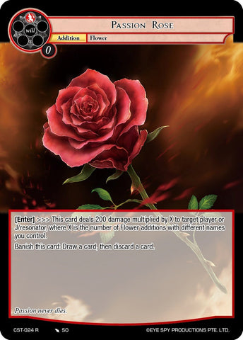 Passion Rose (CST-024 R) [Clash of the Star Trees]