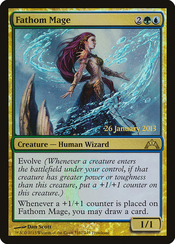 Fathom Mage  (Prerelease) [Gatecrash Prerelease Promos]