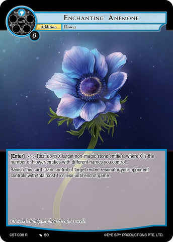 Enchanting Anemone (CST-038 R) [Clash of the Star Trees]