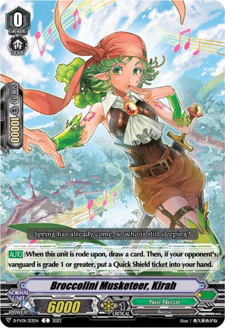 Broccolini Musketeer, Kirah (D-PV01/313EN) [D-PV01: History Collection]