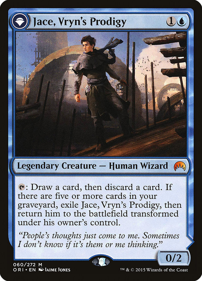 Jace, prodige de Vryn // Jace, télépathe libéré [Magic Origins] 