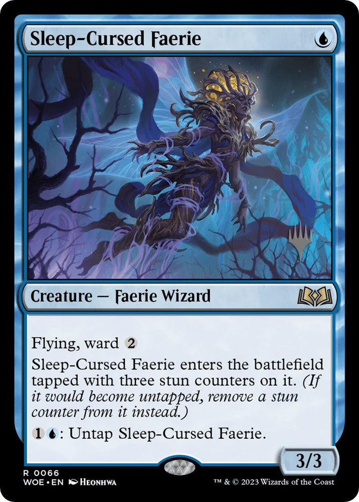 Sleep-Cursed Faerie (Promo Pack) [Wilds of Eldraine Promos]