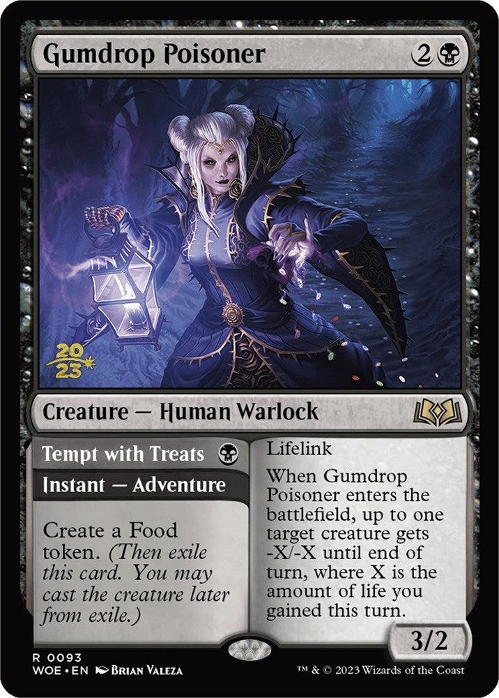 Gumdrop Poisoner // Tempt with Treats [Wilds of Eldraine Prerelease Promos]